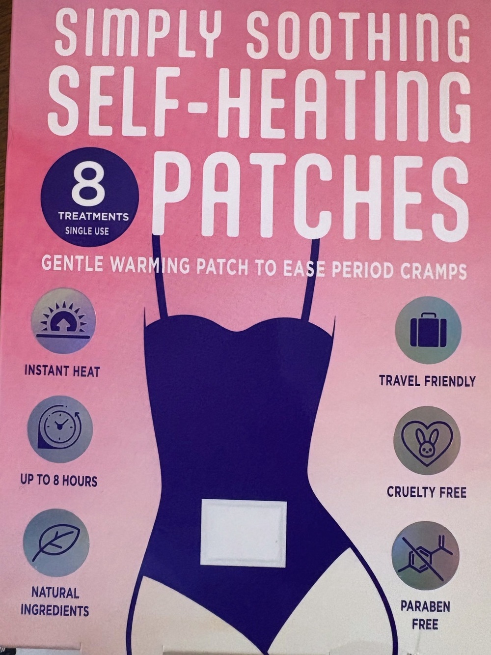 my beauty spot Simply Soothing Self-Heating Patches - 8 Treatments